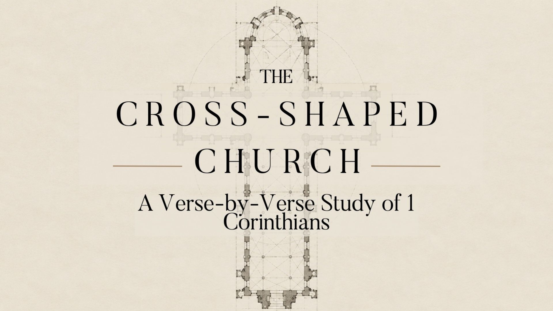 The Cross-Shaped Church